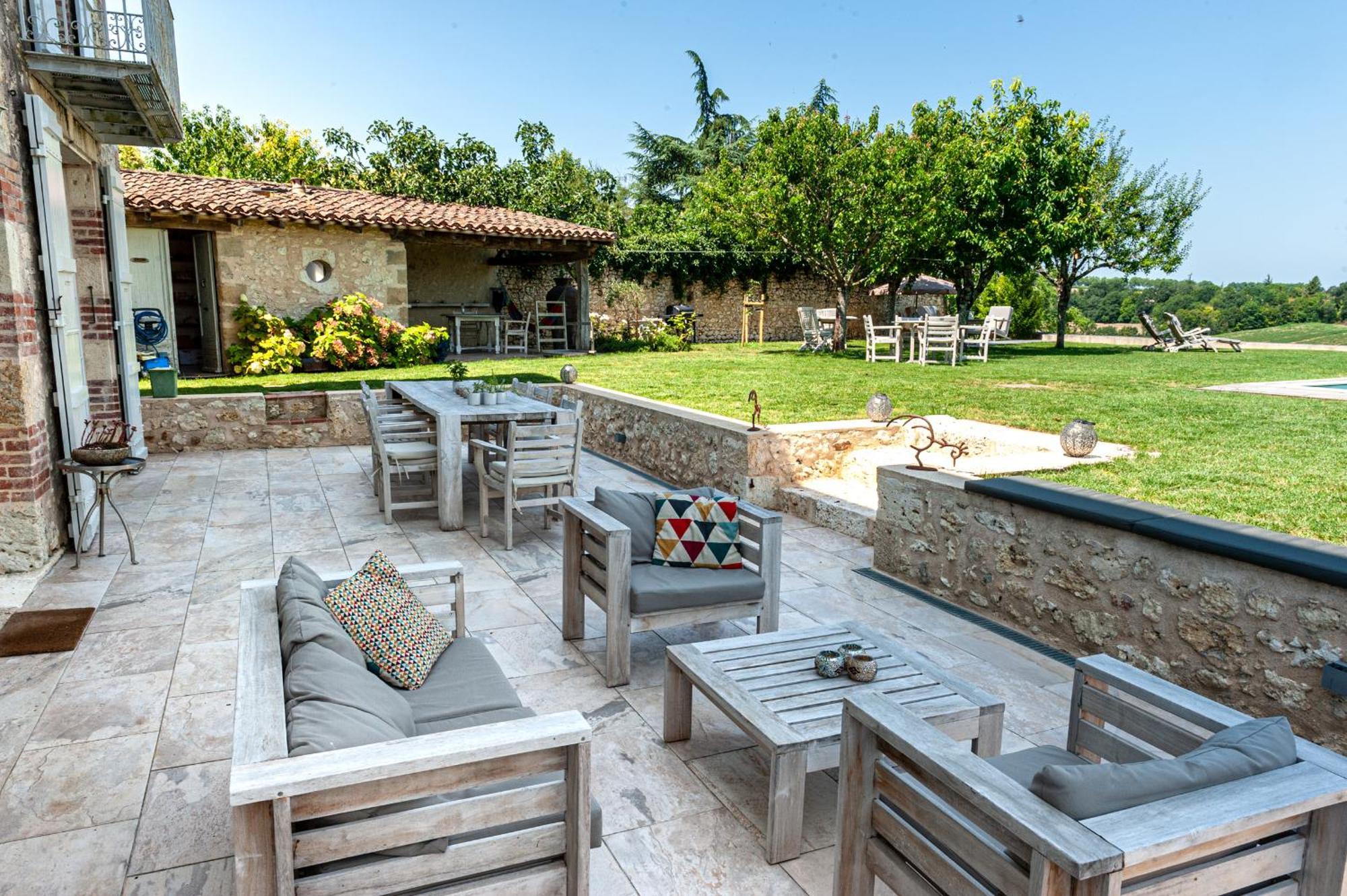B&B La Mirande De Saint-Clar 外观 照片
