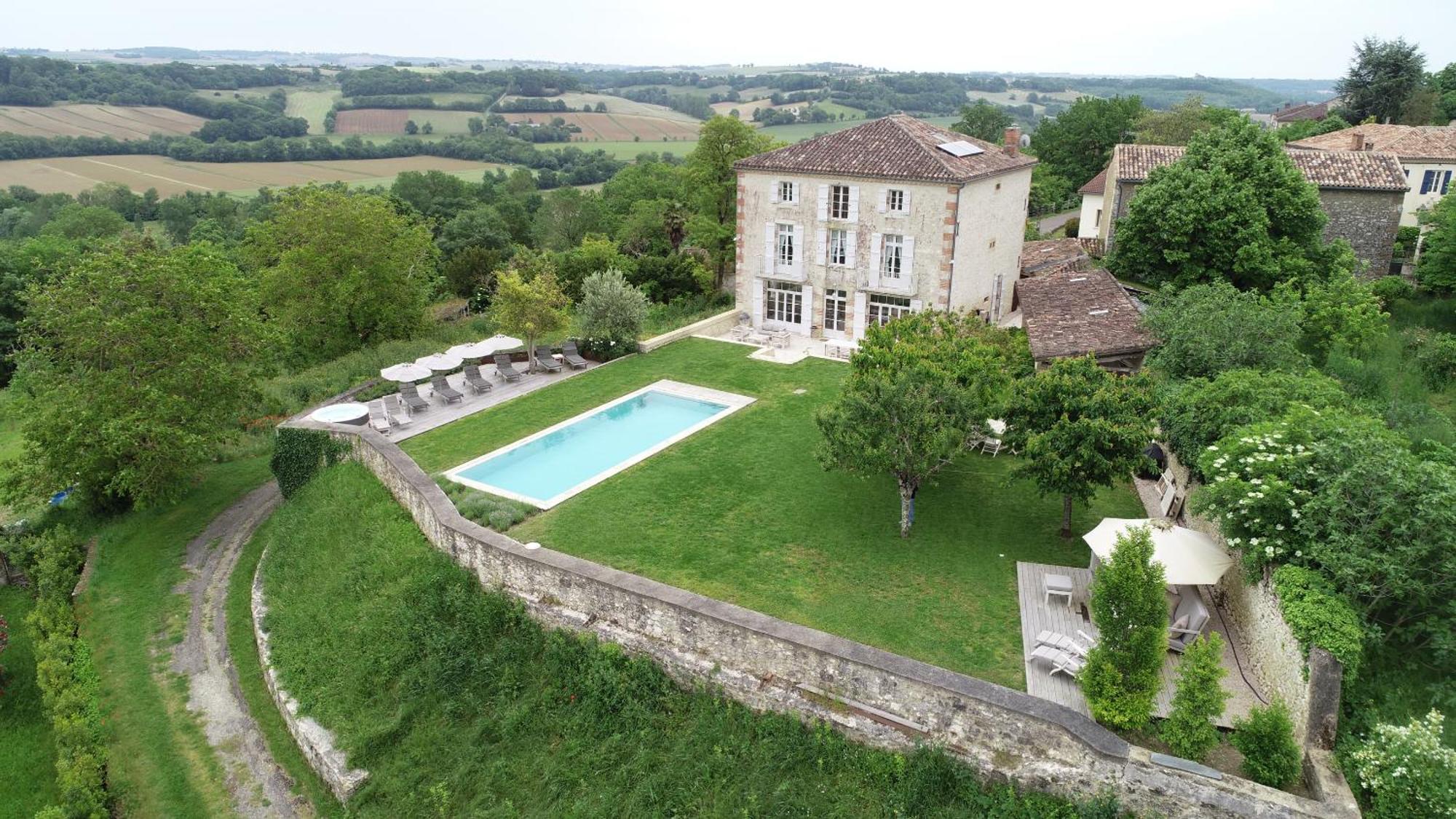 B&B La Mirande De Saint-Clar 外观 照片