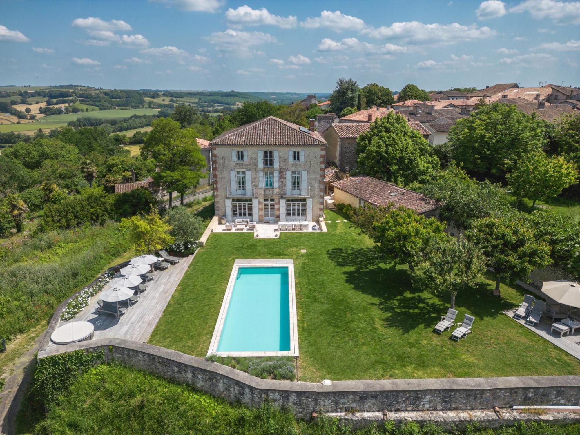 B&B La Mirande De Saint-Clar 外观 照片